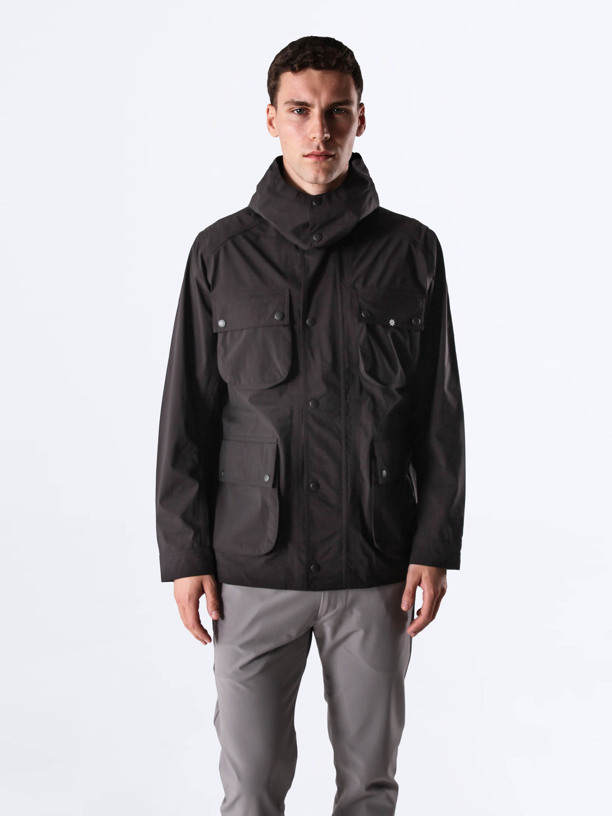Moto Shell Jacket ISAORA Men’s Moto Shell Jacket – Technical Biker Style