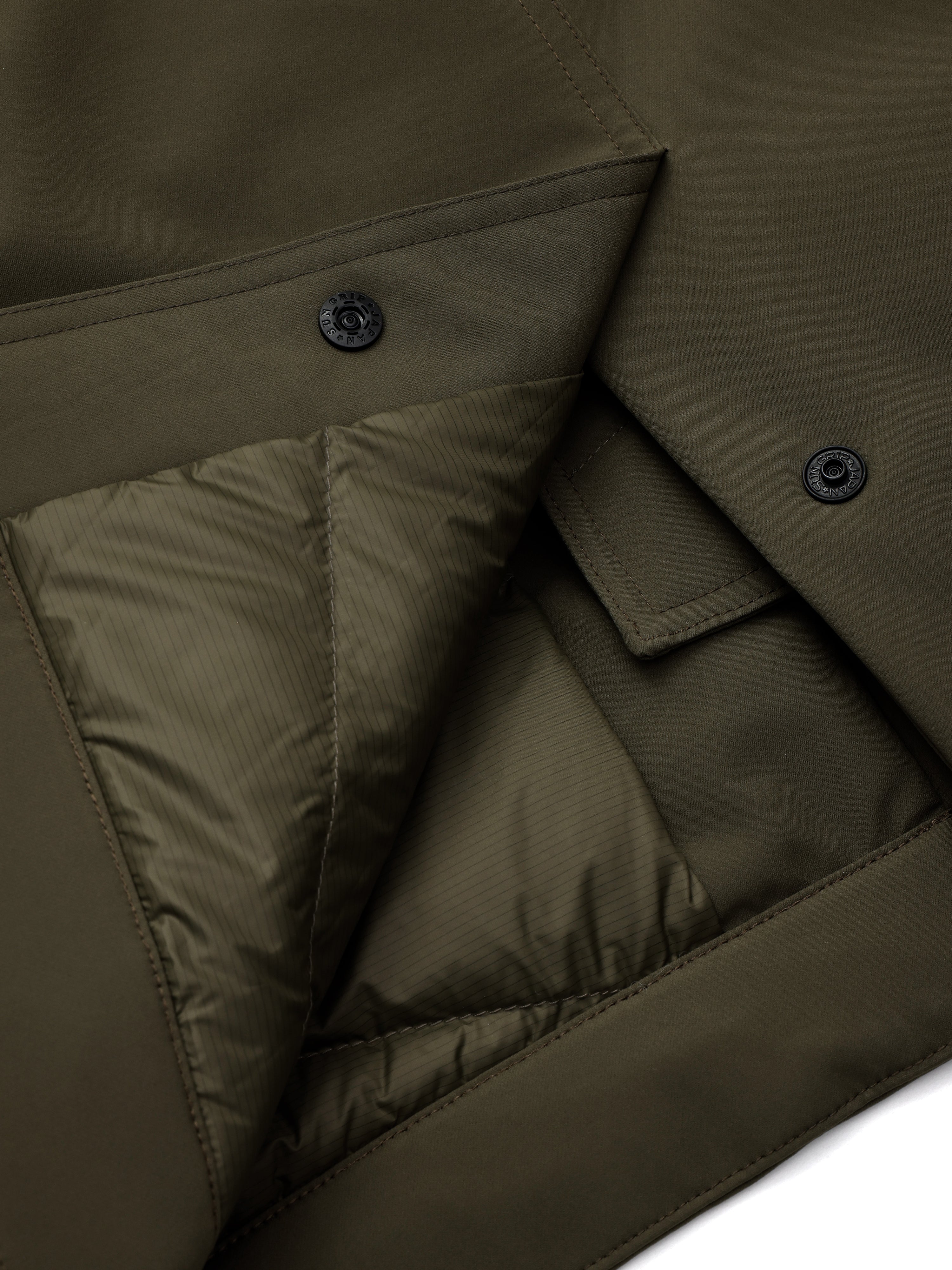 Erkek Kaz Tüyü Parka Down Storm - Su Geçirmez Kış Montu | ISAORA